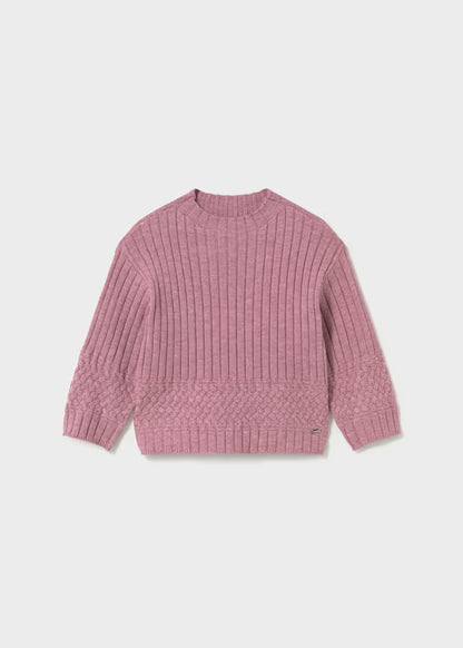 MAYORAL GIRLS TEXTURED KNITTED JERSEY