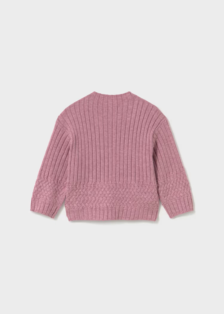 MAYORAL GIRLS TEXTURED KNITTED JERSEY