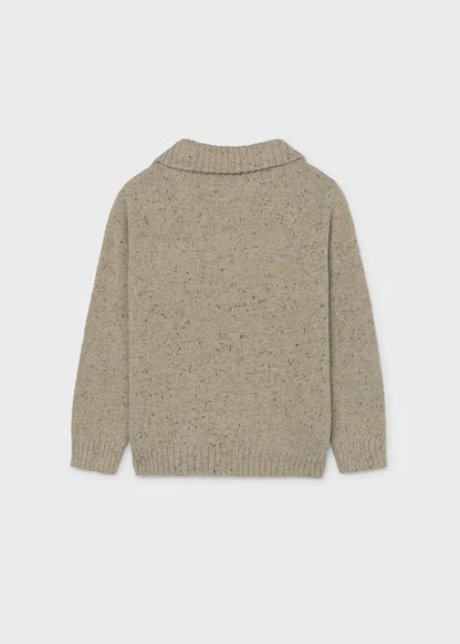 MAYORAL KIDS HALF ZIP KNITED SWEATER