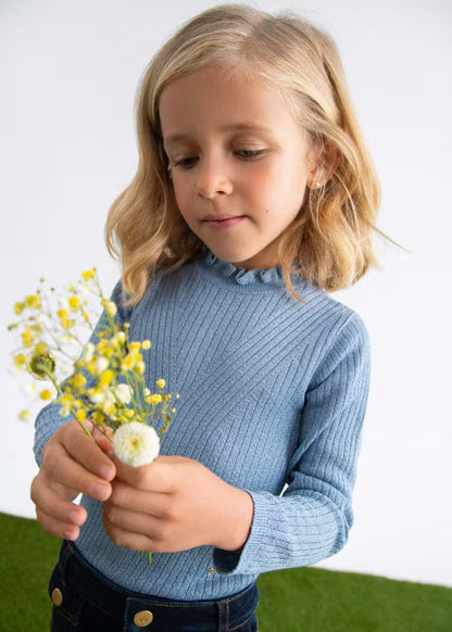 MAYORAL ABEL&LULA  GIRLS KNITTED GLITTER ZIVANGO