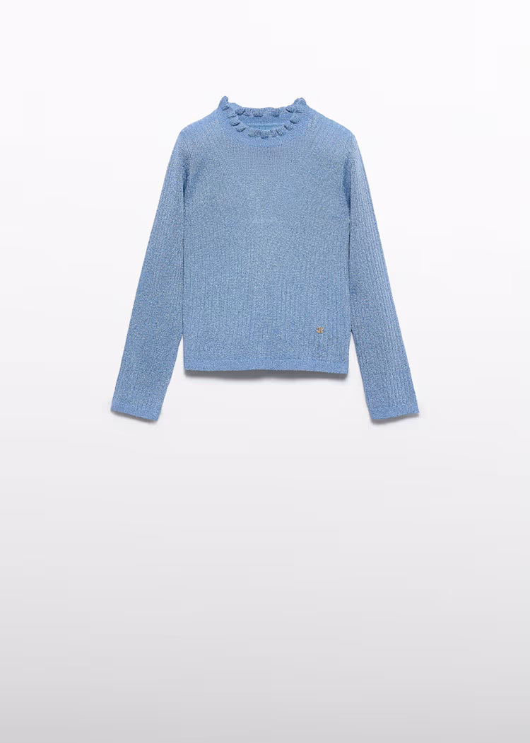 MAYORAL ABEL&LULA  GIRLS KNITTED GLITTER ZIVANGO