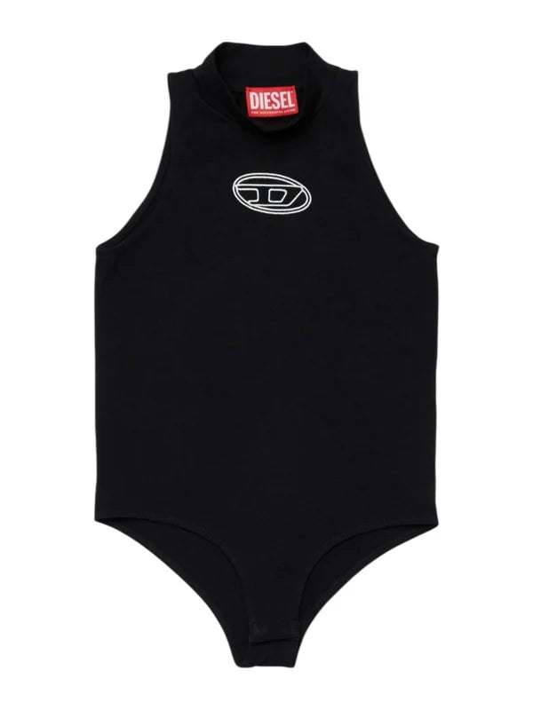 DIESEL GIRLS BODYSUIT IN STRETCH COTTON BLEND