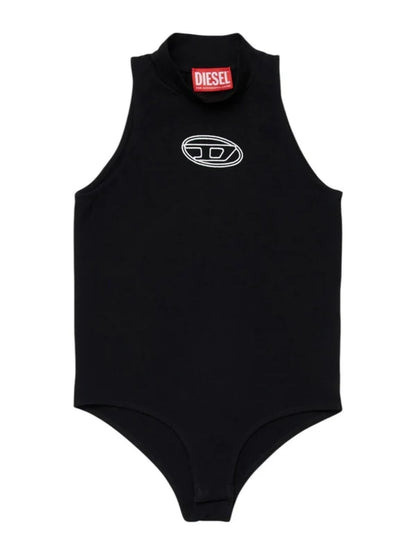 DIESEL GIRLS BODYSUIT IN STRETCH COTTON BLEND